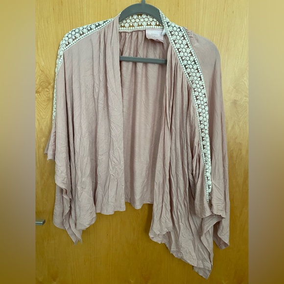 Romeo and Juliet couture pink cardigan size M - Picture 1 of 3